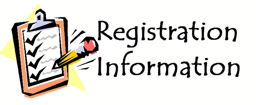 Registration Information: Student Registration for returning students will be on June 9 to June 11 from 8am - 2pm at the Elementary Media Center.