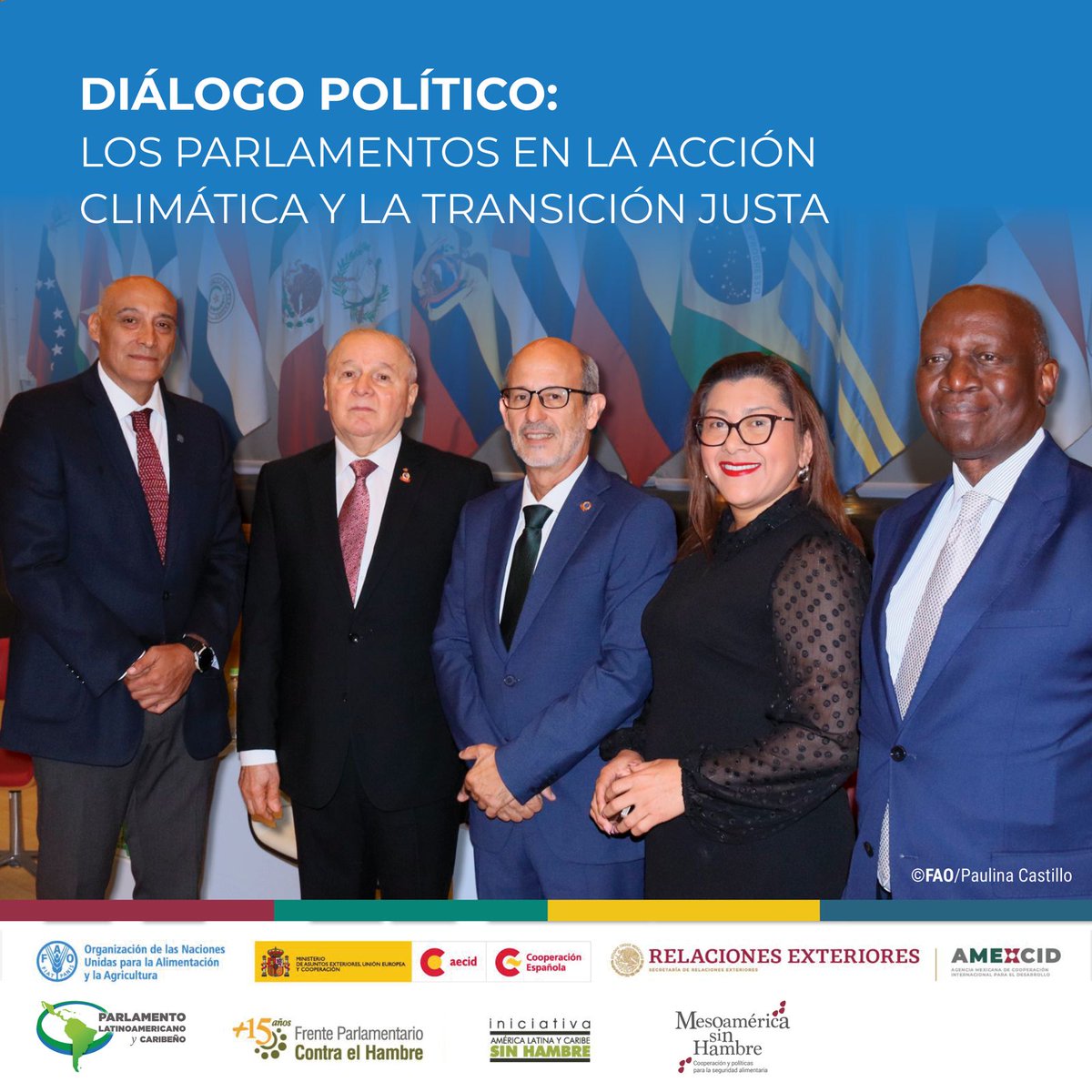 FAO Mesoamérica (@faomesoamerica) on Twitter photo En el #DíaMundialDelMedioAmbiente, el <a href="/FrenteHambre/">Frente Parlamentario Contra El Hambre 🇬🇹</a>, acompañado por <a href="/FAO/">Food and Agriculture Organization</a>, participa en este diálogo organizado por <a href="/Parlatino_org/">Parlamento Latinoamericano y Caribeño</a> para impulsar trabajo legislativo que conribuya a enfrentar el #CambioClimático.
Apoyan: <a href="/AMEXCID/">AMEXCID</a> <a href="/AECID_es/">AECID</a>
#MesoaméricaSinHambre <a href="/ALCsinhambre/">ALCsinhambre</a> En el #DíaMundialDelMedioAmbiente, el <a href="/FrenteHambre/">Frente Parlamentario Contra El Hambre 🇬🇹</a>, acompañado por <a href="/FAO/">Food and Agriculture Organization</a>, participa en este diálogo organizado por <a href="/Parlatino_org/">Parlamento Latinoamericano y Caribeño</a> para impulsar trabajo legislativo que conribuya a enfrentar el #CambioClimático.
Apoyan: <a href="/AMEXCID/">AMEXCID</a> <a href="/AECID_es/">AECID</a>
#MesoaméricaSinHambre <a href="/ALCsinhambre/">ALCsinhambre</a>