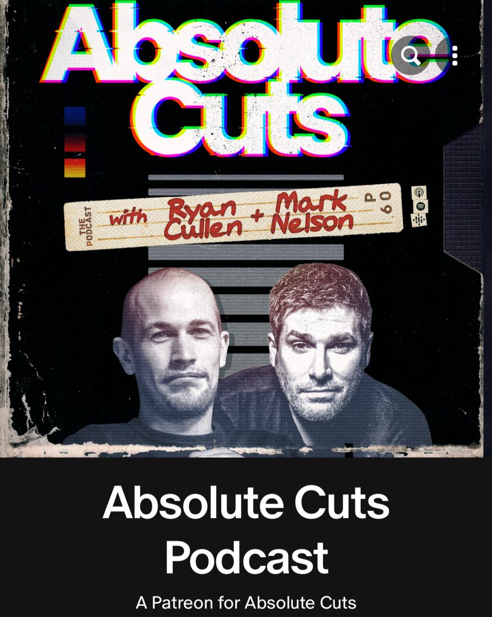 AbsoluteCuts's tweet image. Schindler's List | Episode #92 is out now
Ryan & Mark talk about Sydney Sweeney's bathwater, kids books & the Traumatic Spielberg classic
Spotify - tinyurl.com/2umcfauy
YouTube - tinyurl.com/pystvv9w
Patreon (Bonus EPs) - tinyurl.com/bdcr2vyy