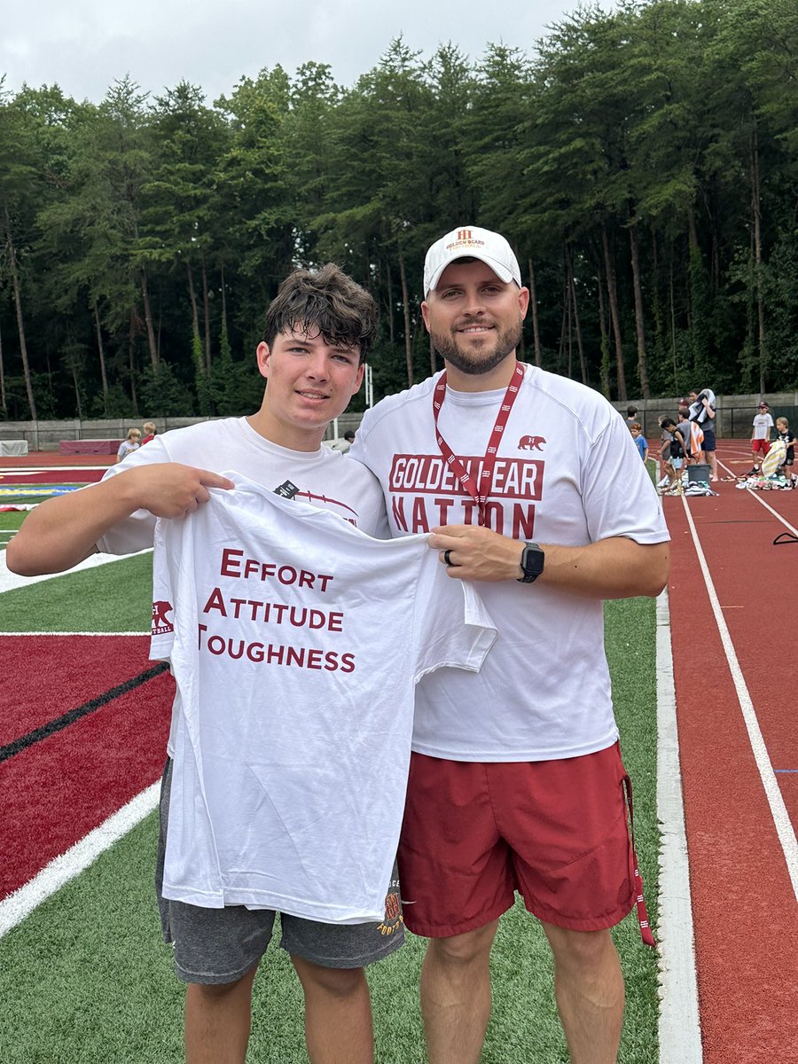 E.A.T. Player of the week this week is Wyatt Fields!