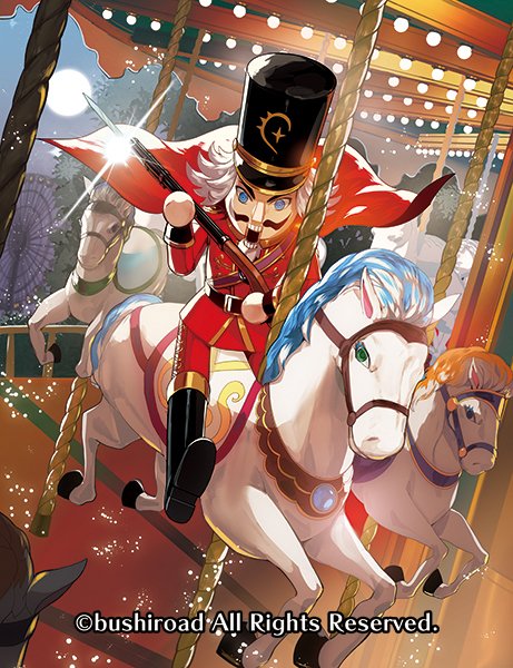 【お仕事】カードファイト!! ヴァンガード ブースターパック「超勇爆裂」収録②「お菓子な可笑しな遊園地 ハートルールー」関連
「キュートなテディベア ティティ」「クルミ割りの兵隊 ナチュナチュ」イラスト担当してますよろしくねっ💪
#ヴァンガード #VGD #cfvanguard