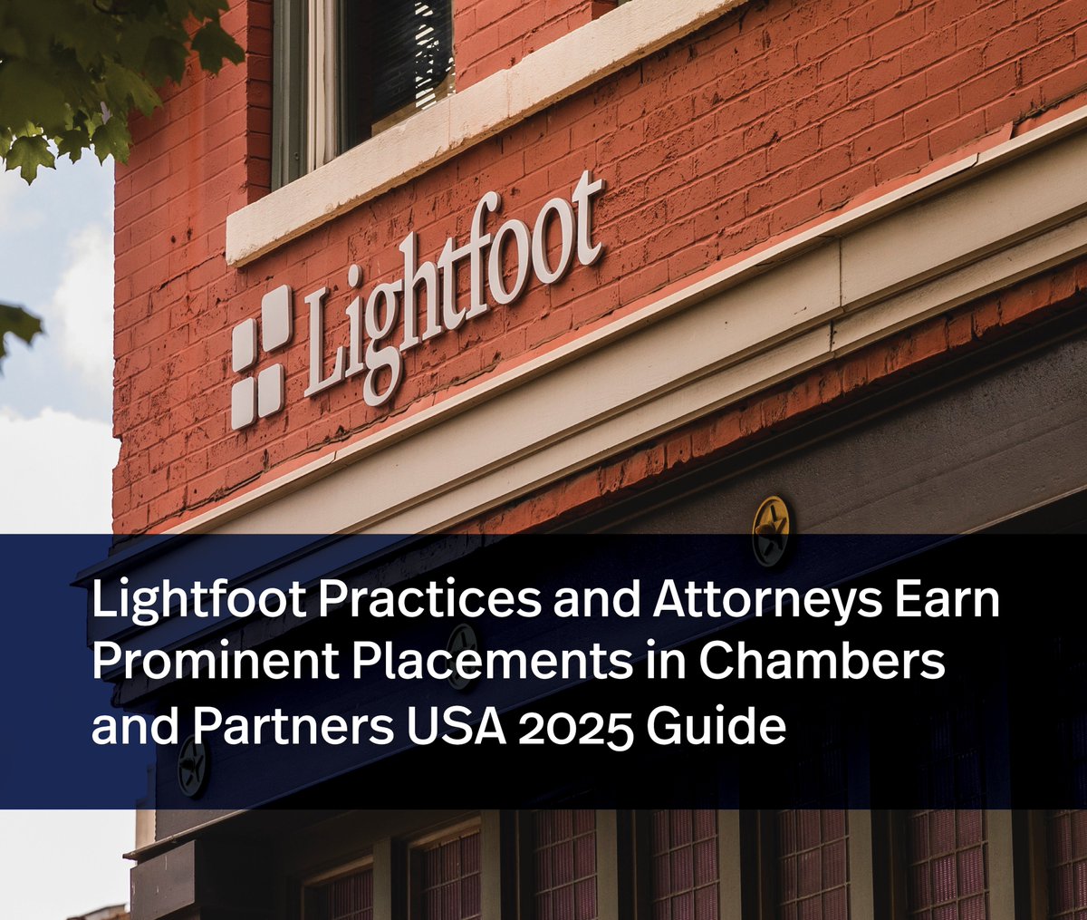 Lightfoot, Franklin & White (@lightfootlaw) on Twitter photo We're pleased to once again be ranked in the <a href="/ChambersGuides/">Chambers and Partners</a> USA Guide for 2025. Lightfoot and 17 of its lawyers were recognized in this year's rankings. lightfootlaw.com/news-insights/… We're pleased to once again be ranked in the <a href="/ChambersGuides/">Chambers and Partners</a> USA Guide for 2025. Lightfoot and 17 of its lawyers were recognized in this year's rankings. lightfootlaw.com/news-insights/…