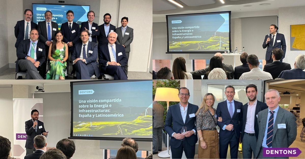 Ayer en Dentons España reunimos un nutrido grupo de actores del sector energético de Europa y Latinoamérica para compartir perspectivas, experiencias y soluciones con nuestros socios de Colombia, Chile, Ecuador, Perú, Argentina y España.
lnkd.in/ef8UJrXm