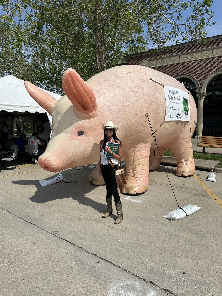 Oink oink!  My first time at the Pork Expo!