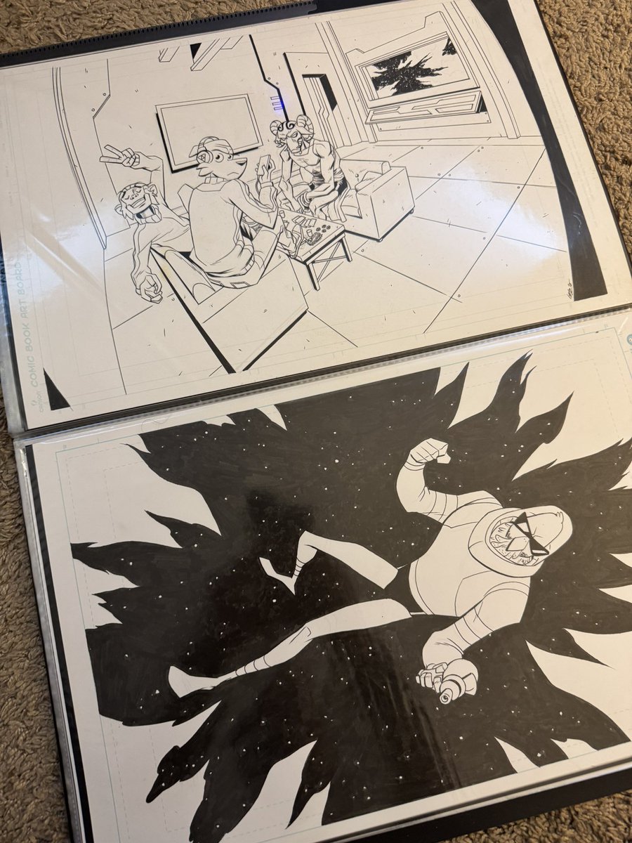 TheSketchLab's tweet image. Rummaging through my old works. Often enjoy revisiting stuff to keep myself going. I need to make some more physical illustrations and prints. #indegocomic #otherstuff #artwork ✍🏼