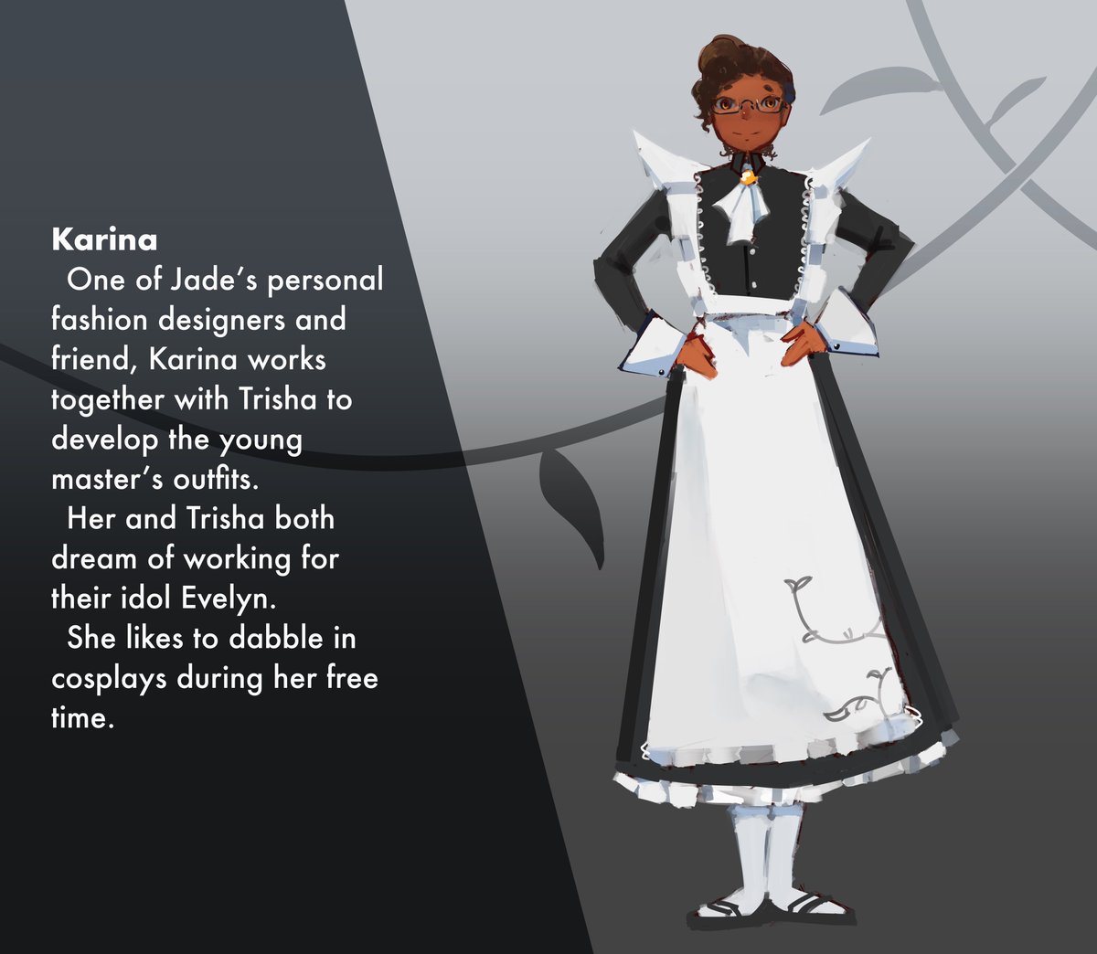 Contrololon's tweet image. THE FASHION DIVISION 

#OC #GunMeiComic