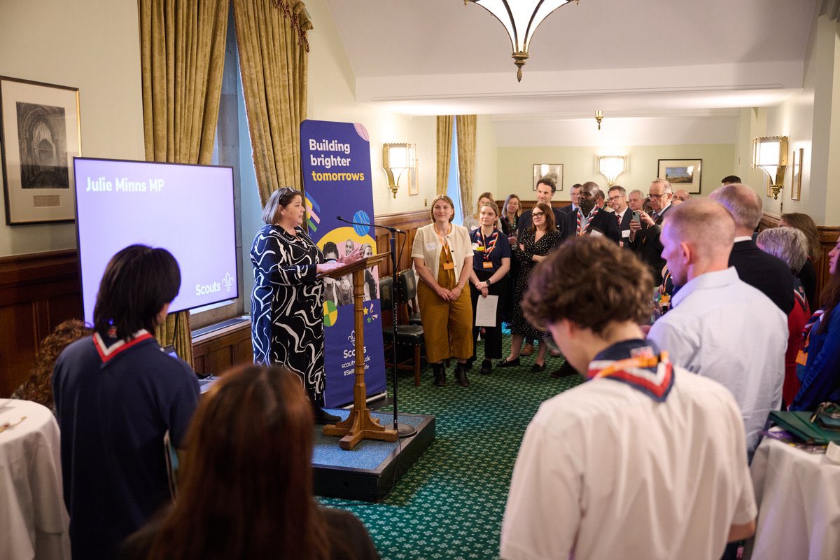 This #VolunteersWeek, our Lead Volunteer was at the <a href="/scouts/">Scouts</a> parliamentary reception to celebrate volunteers across the country and to promote the 35 hours of volunteer leave campaign.

Follow the link to find out more: bit.ly/4kQTPLw #TimeToVolunteer