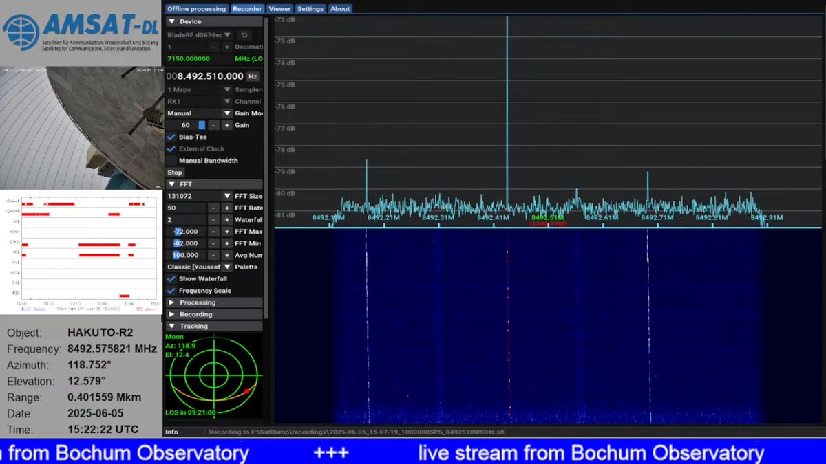 AMSAT-DL (@amsatdl) on Twitter photo Bochum radio observatory is known for watching Moon landings since Apollo 11. So we are very excited to follow the HAKUTO-R M2 landing.. two more orbits to go before putting the seat-belts on! <a href="/SternwarteBO/">Sternwarte Bochum</a> <a href="/ispace_HAKUTO_R/">ispace_HAKUTO-R</a> <a href="/ispace_inc/">ispace</a> 📡〰️〰️🌔 Bochum radio observatory is known for watching Moon landings since Apollo 11. So we are very excited to follow the HAKUTO-R M2 landing.. two more orbits to go before putting the seat-belts on! <a href="/SternwarteBO/">Sternwarte Bochum</a> <a href="/ispace_HAKUTO_R/">ispace_HAKUTO-R</a> <a href="/ispace_inc/">ispace</a> 📡〰️〰️🌔