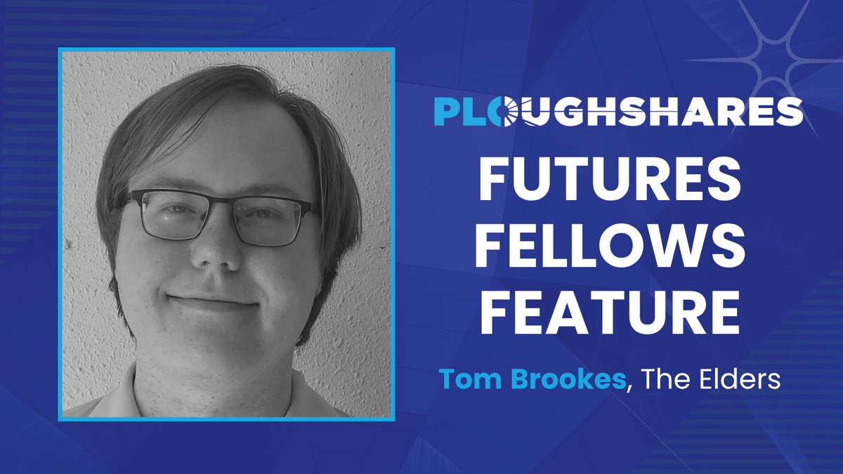 👋 Meet one of Ploughshares' Nuclear Futures Fellows!
Tom Brookes is a Programme Advisor on Nuclear Weapons <a href="/TheElders/">The Elders</a>. His capstone is a network of women leaders interested in nuclear threat reduction &amp; supports intergenerational leadership in the field. #FuturesFellowFeatures