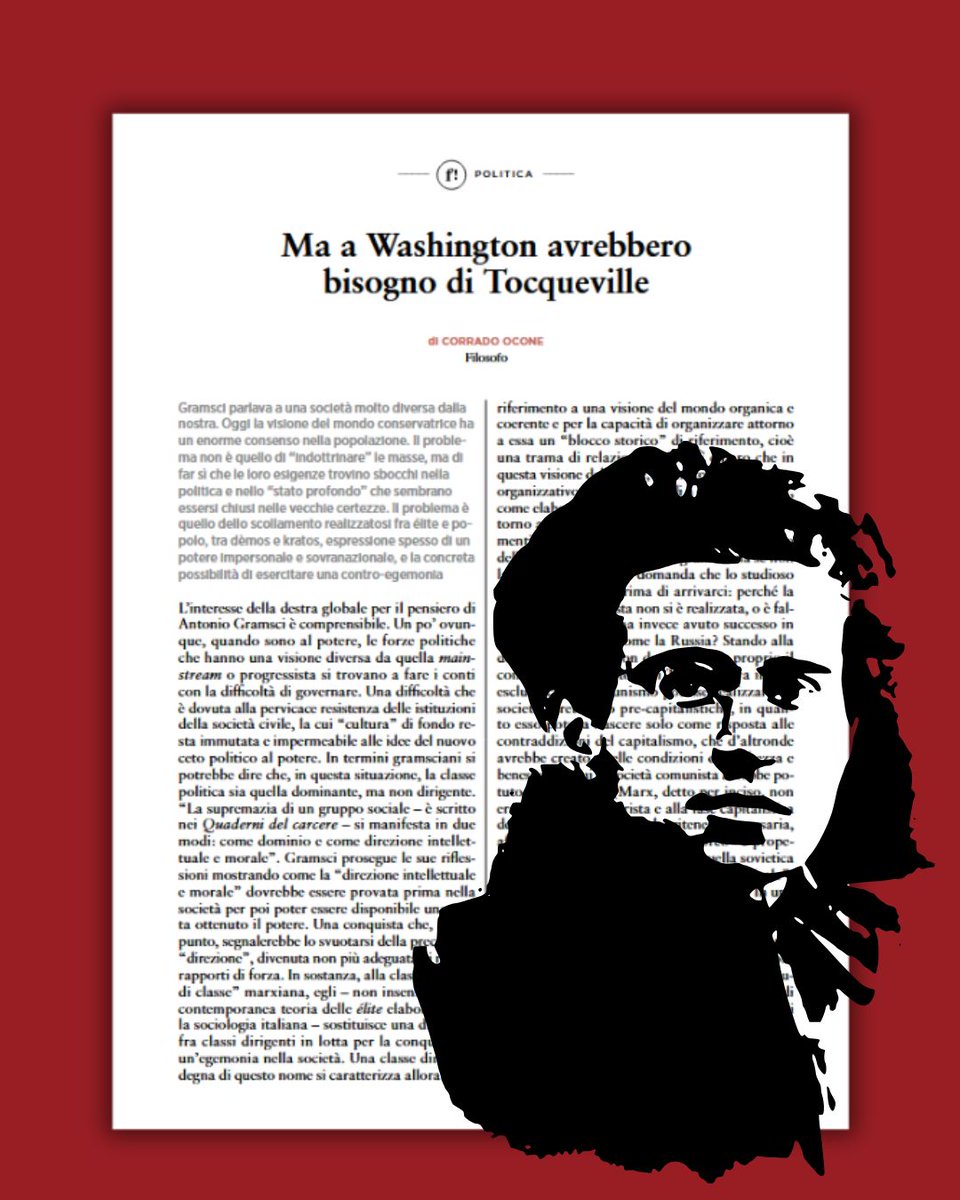 Gramsci va di moda a destra. Anche intellettuali vicini a Trump, come Christopher Rufo, ne fanno un riferimento contro la cultura progressista dominante.

Ma oggi il consenso popolare c’è già: il vero problema è lo scollamento tra élite e popolo.

Su Formiche spiego il perché