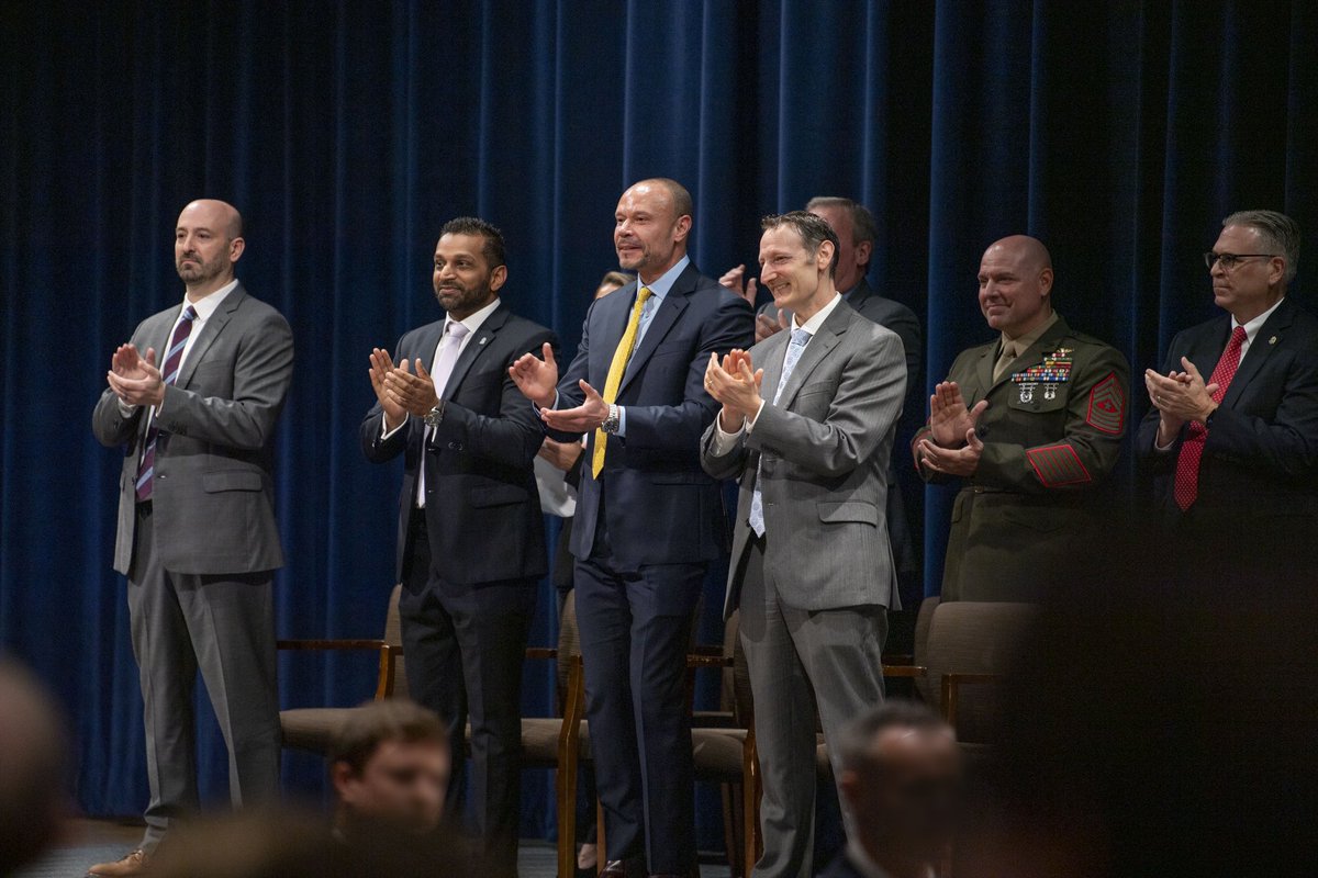 The best days on the job… welcoming our new agent graduating class 25-02 with <a href="/FBIDDBongino/">Dan Bongino</a>. Welcome new agents to the FBI, and thank you to you and your families for your willingness to serve the mission. Your country goes with you.