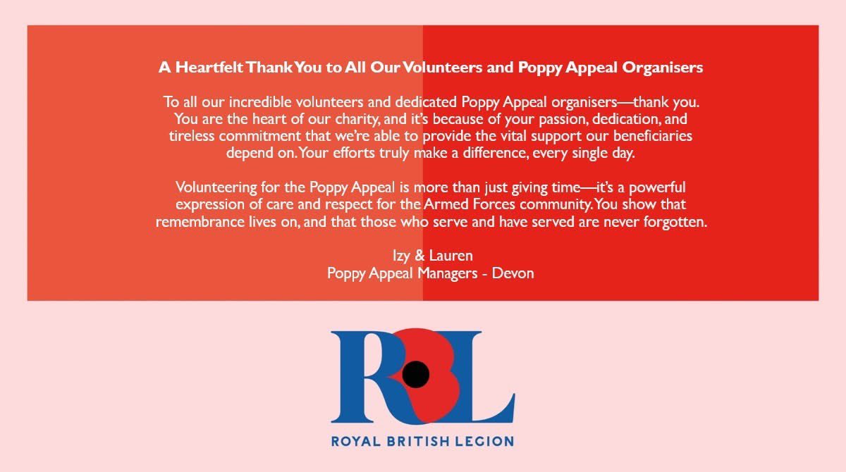 Devon Poppy Appeal tweet media