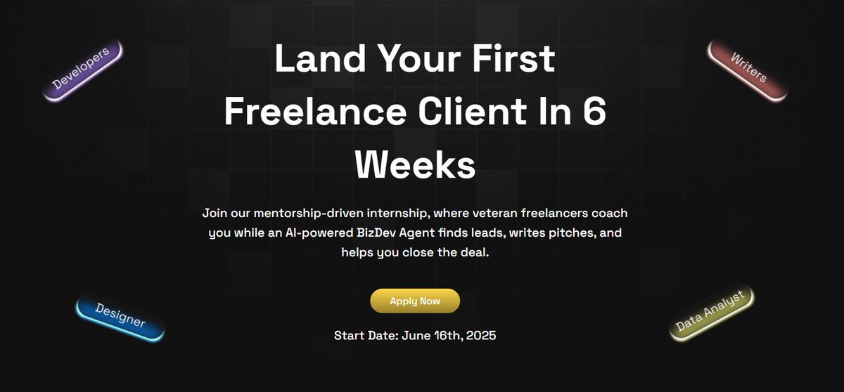 🚨 Want to land your first freelance client in 6 weeks?

You're not alone. So many talented developers, writers, and designers who want to start freelancing but feel stuck.

Over the past few months, we’ve spoken to them, and now, we have a solution.

Register for the Tublian