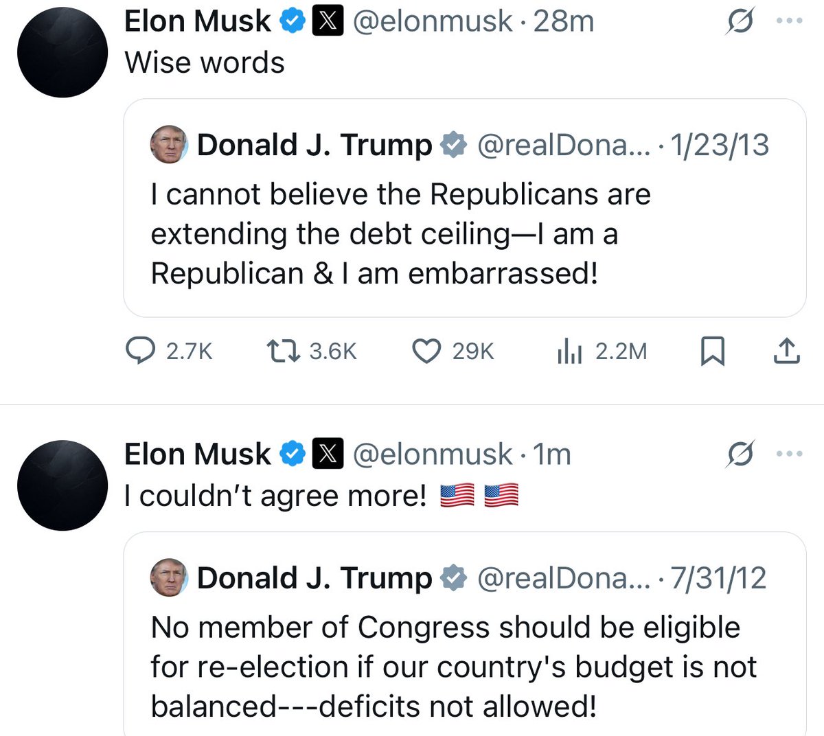 Elon continues to mount the high school pressure campaign 😂