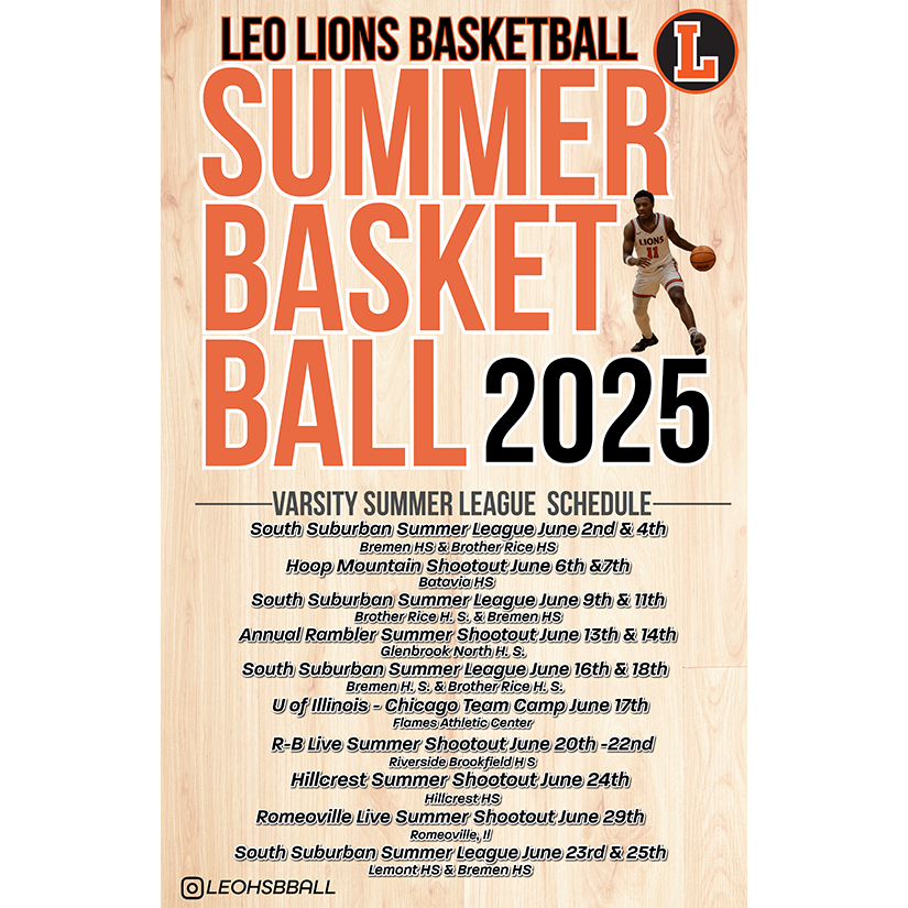 Summer League Schedule 2025