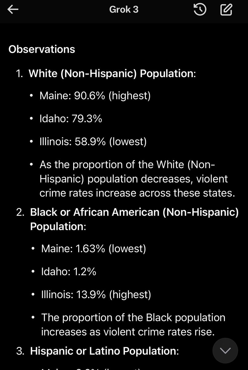 SouthernJoeJoe's tweet image. Grok had to be really careful with that wording about black people. 😂