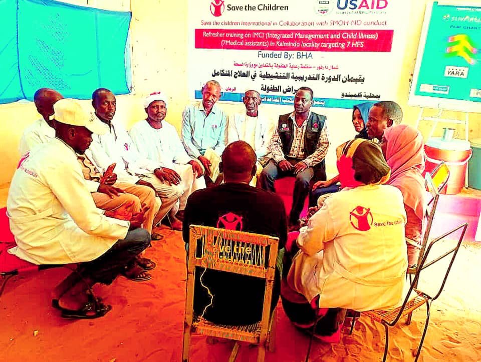 ختام أعمال دورة المعالجة القياسية لأمراض الطفولة بكليمندو بشمال دارفور suna-sd.net/posts/khtam-aa…

#سونا #السودان