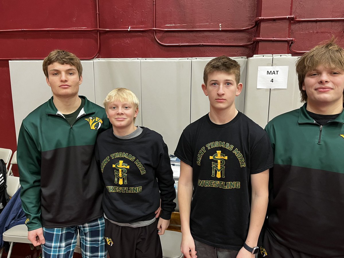 Every athlete who participated in Wrestling is on this list! Very proud of your accomplishments on the mat and in the classroom.
RJ, JJ, Phil, Lane great work!