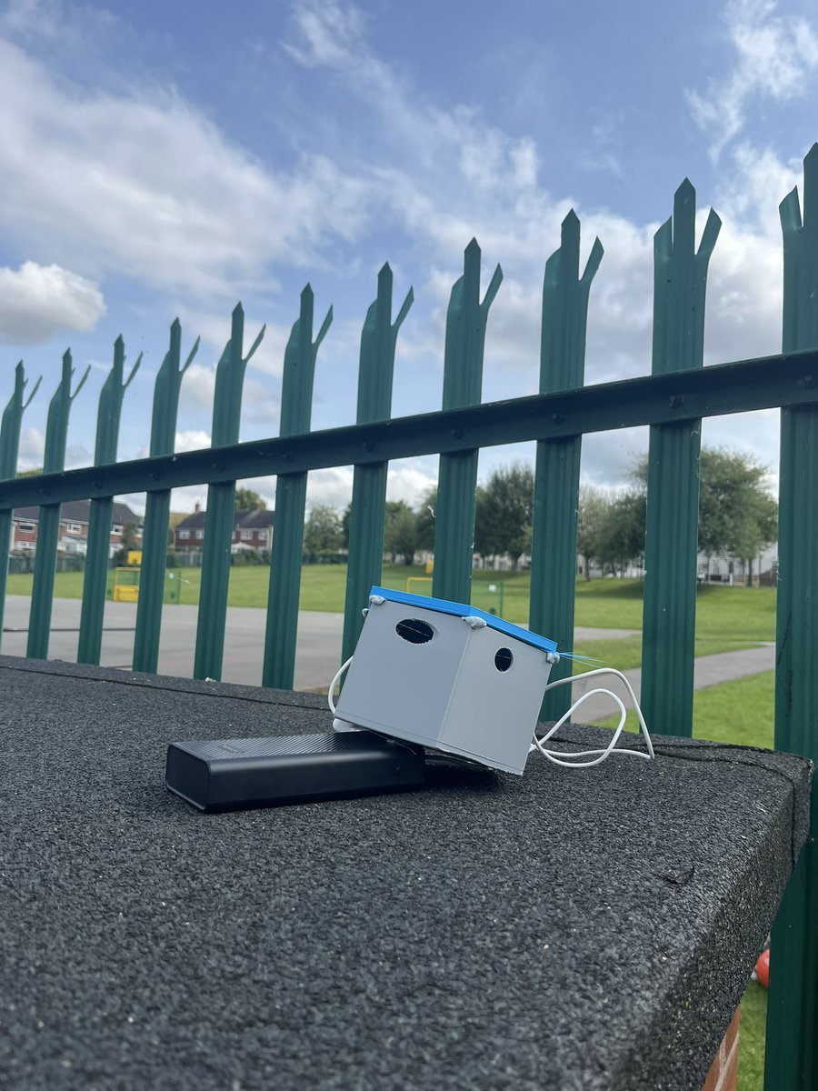 This afternoon we entered the final stages of our co-design project! The Yr 3, 4, 5 &amp; 6 children have individually designed an environmental monitoring box and chosen where best to position it within the school grounds. Excited to see the results next week!!