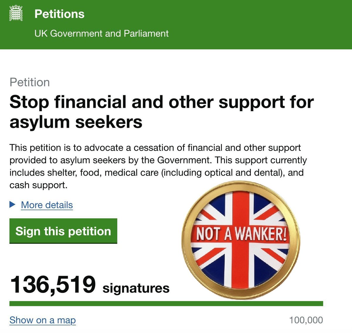 Found 136,519 NOT W⚓️'s... ✊🏻🇬🇧