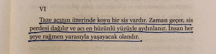 "yarasıyla yaşayacak olan."