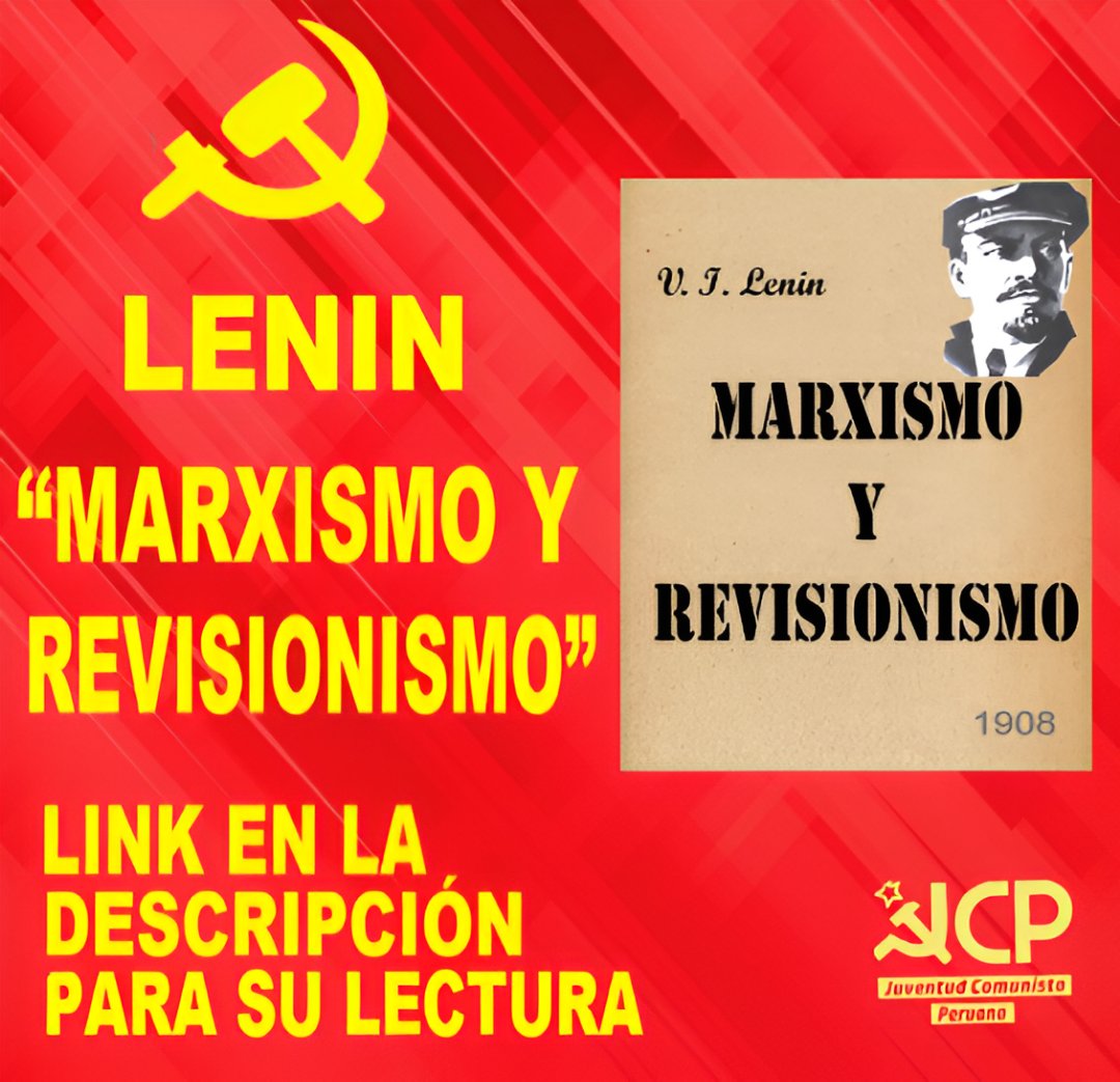 jcp_peru's tweet photo. https://t.co/ISPLhPGSc2 #Comunismo #Socialismo #Marxismo #Lenin #Perú https://t.co/2VXgb8nEGm