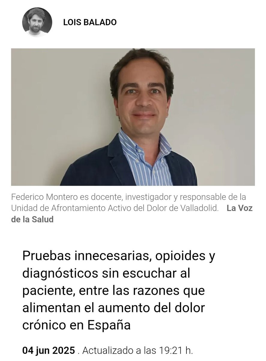 gorettiaranb1's tweet photo. ⭐Enlace acceso online a Jornada Networking sobre retos ante el dolor crónico: ⬇️
https://t.co/3Oezihhc3e

⭐Artículo acercando una nueva mirada de esperanza ante el dolor crónico/persistente ⬇️
https://t.co/4yna4E8agx https://t.co/jqnvlIJVeE