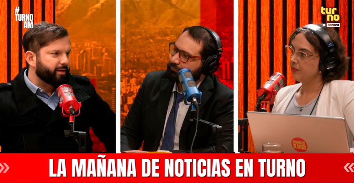 Es muy bueno que existan medios de comunicación con diversas líneas editoriales en nuestro país. Muchas gracias @Copano, @FernandToledo y a todo el equipo de @TurnoEnVivo por la conversación de esta mañana donde pudimos abordar avances de nuestro gobierno y los desafíos actuales