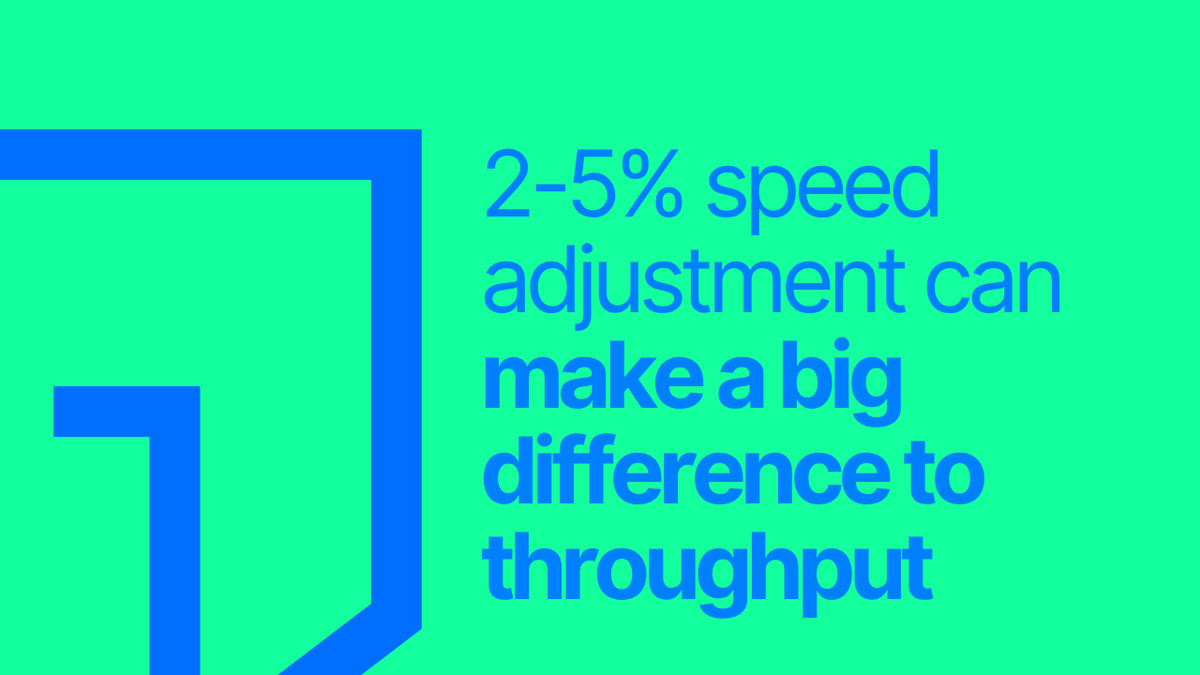 LineViewLTD's tweet image. A 2-5% speed adjustment can make a big difference in throughput. 🚀 The key? Monitor, test, and optimize without sacrificing quality.

Have you tried this?

 #LeanManufacturing #ThroughputOptimization #ProcessImprovement