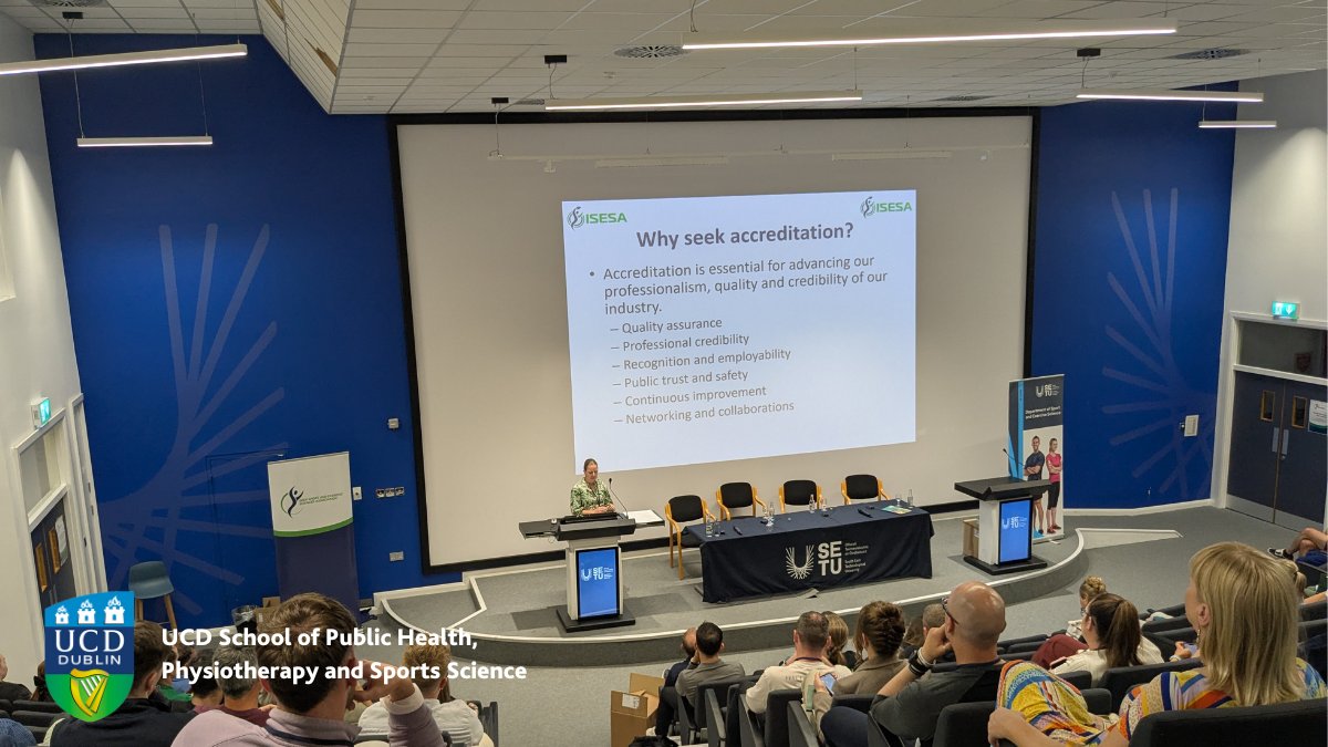 We were delighted to attend the inaugural Irish Society of Exercise and Sports Science (ISESA) 2025 Conference recently at South East Technological University (SETU) in Waterford, where top researchers, practitioners, and athletes came together to explore the theme of bridging