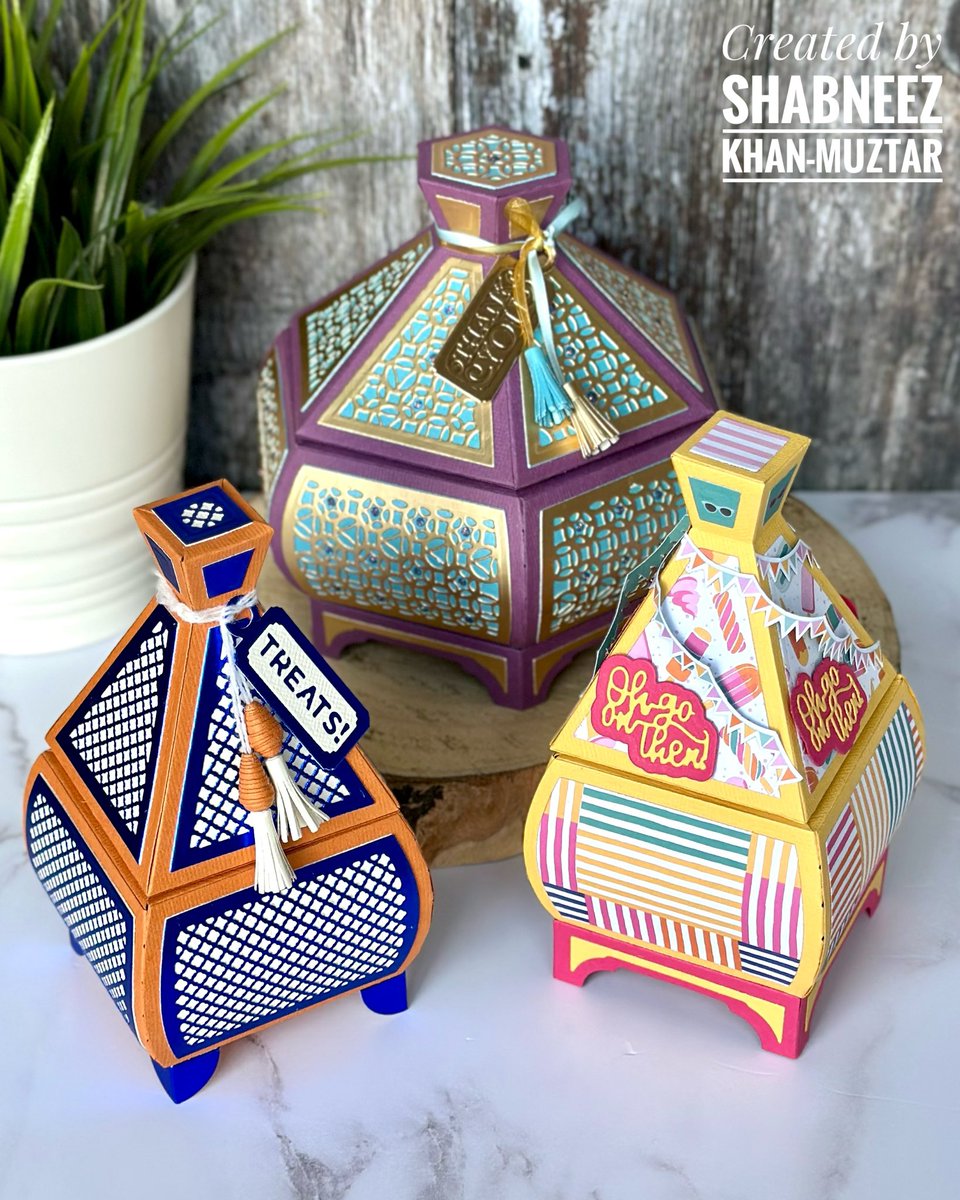 Happy Thursday!
Sharing a brand new release of the Sweet &amp; Treats Tagine Gift Box Die set from <a href="/tonicstudios/">Tonic Studios</a>.  Loved making these - holiday vibes!
My affiliate links with thanks:
🇬🇧🛒UK: tonic-studios.co.uk/95fowr
🇺🇸🛒USA: tonic-studios.com/6gm7wj