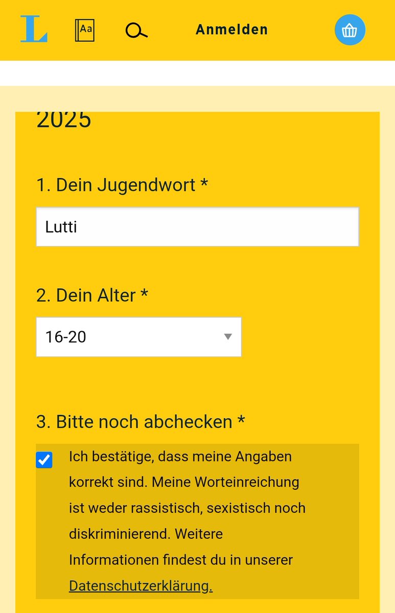 Macht ihr auch mal