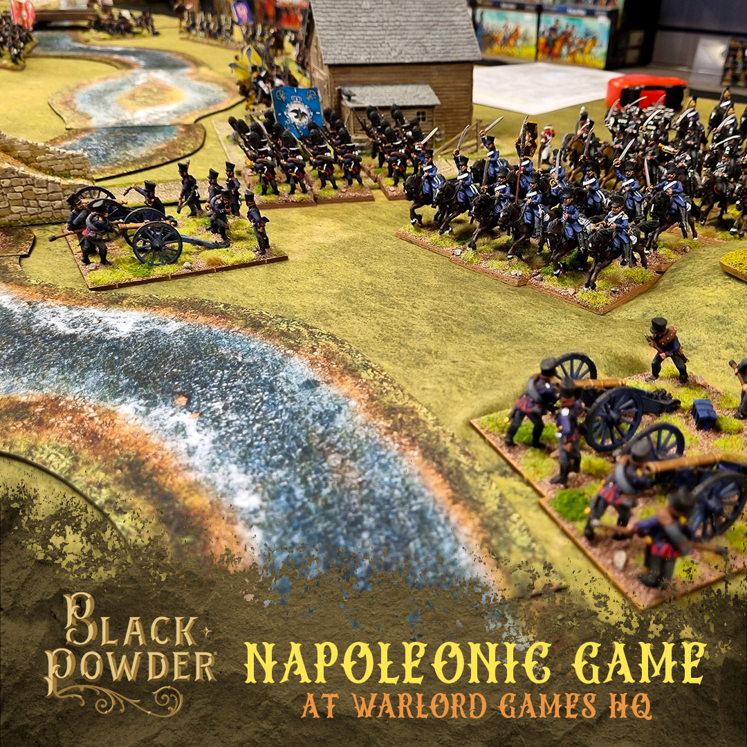 Here’s a few shots from a huge Napoleonic Black Powder game that took place last week at Warlord Games HQ - before the casualties began to mount up under withering musket and cannon fire!

#blackpowder #warlordgameshq #warlordcommunity #napoleonicwargaming