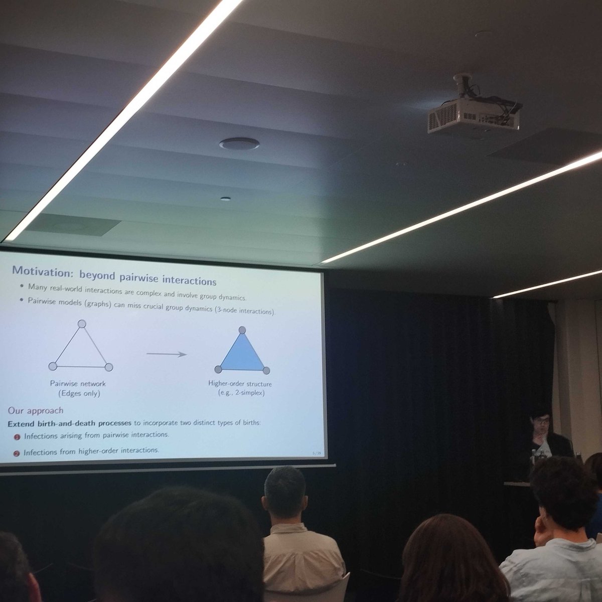 What a fantastic day at <a href="/NetSci2025/">NetSci2025</a>! Congrats to all members of my team <a href="/fmalizia_/">Federico Malizia</a>, <a href="/kevinteo99/">Kevin Teo</a>, <a href="/Andres_Guzman19/">Andrés Guzmán</a> and <a href="/MarkoLalovic/">Marko Lalovic 🦋</a>. A mixture of oral presentations and posters delivered with passion, a smile and scientific rigour. <a href="/NUnetsi/">Network Science Institute</a> <a href="/NortheasternLDN/">Northeastern University London</a>