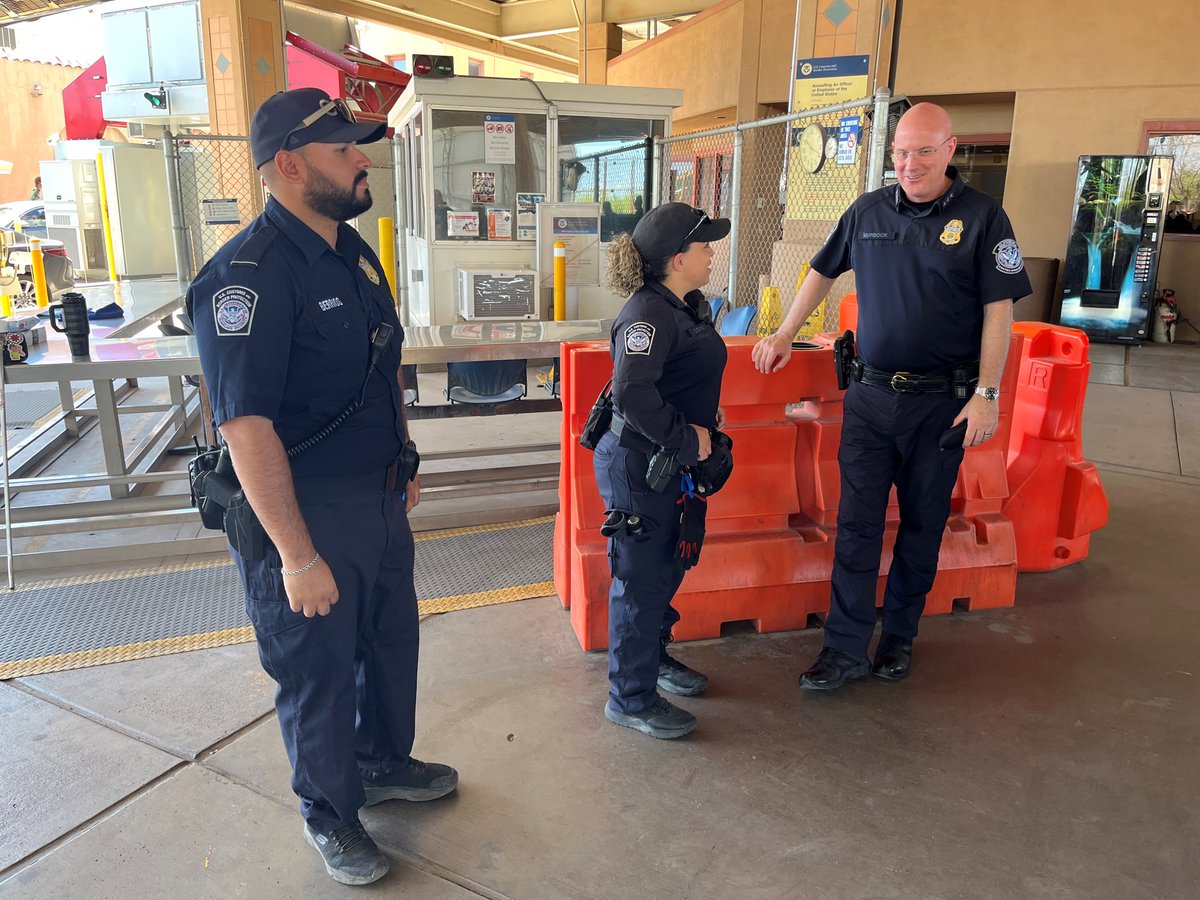 OFODEAC's tweet image. The @CBP team works in significant locations in the US. In Douglas, staff is responsible for processing goods at 2nd-largest commercial port in AZ. In Naco, the border station has been carefully preserved for its historical significance. Our team is part of history. #OFOProud🇺🇸