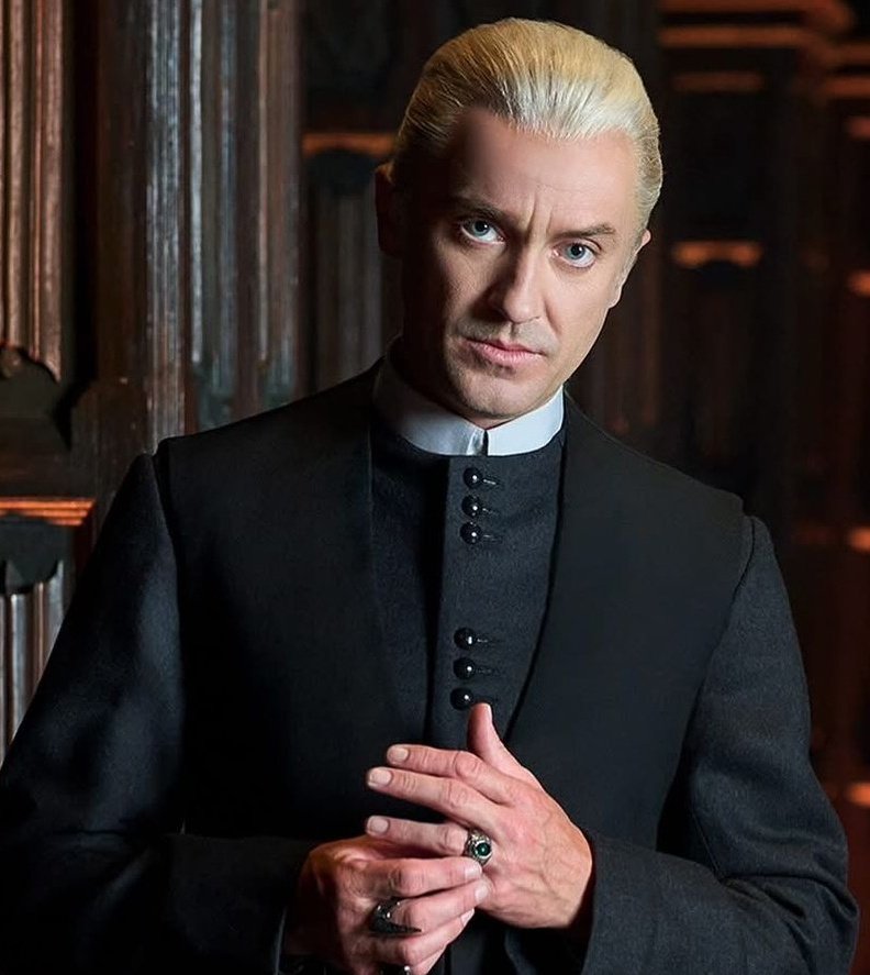 Días porque bueno es ver a Tom Felton regresando como Draco Malfoy