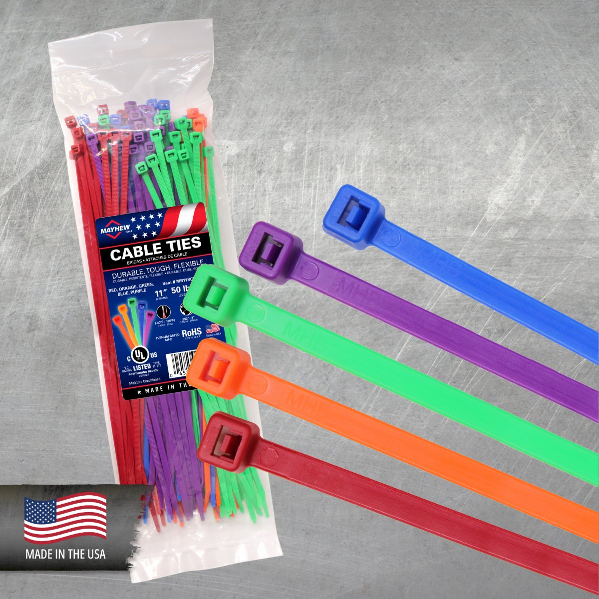 Mayhew’s heavy-duty cable ties are crafted in the USA to deliver the strength and flexibility you need on every job.

Check them out! ➡️ mayhew.com/products/cable…

#BuiltForPros #MadeInUSA #MayhewTools