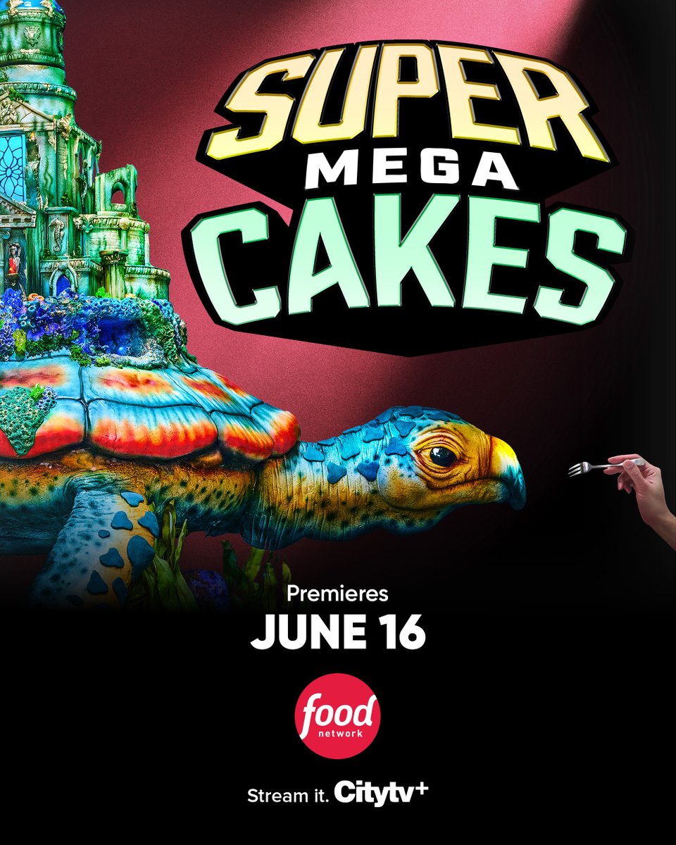 These desserts don’t just take the cake — they obliterate it. 🍰💣 

Don’t miss the drool-worthy premiere of Super Mega Cakes, June 16th at 9/8c on Food Network or stream it on Citytv+