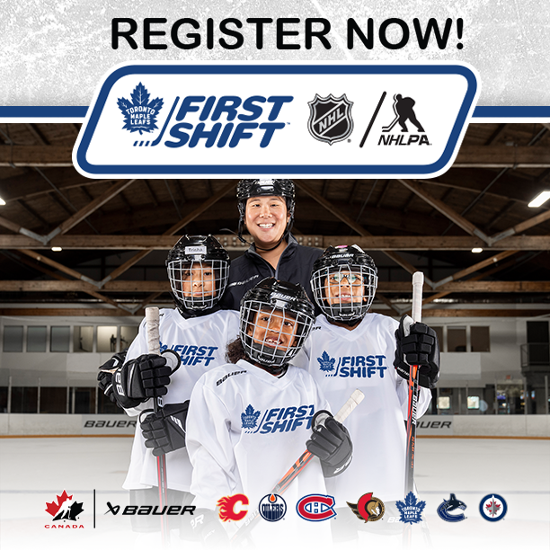 No equipment? No experience? No problem. For children between the ages of 6-10, the <a href="/NHL/">NHL</a>/<a href="/NHLPA/">NHLPA</a> First Shift could be the hockey program for you! To learn more, visit firstshift.ca.

#FirstShiftHockey