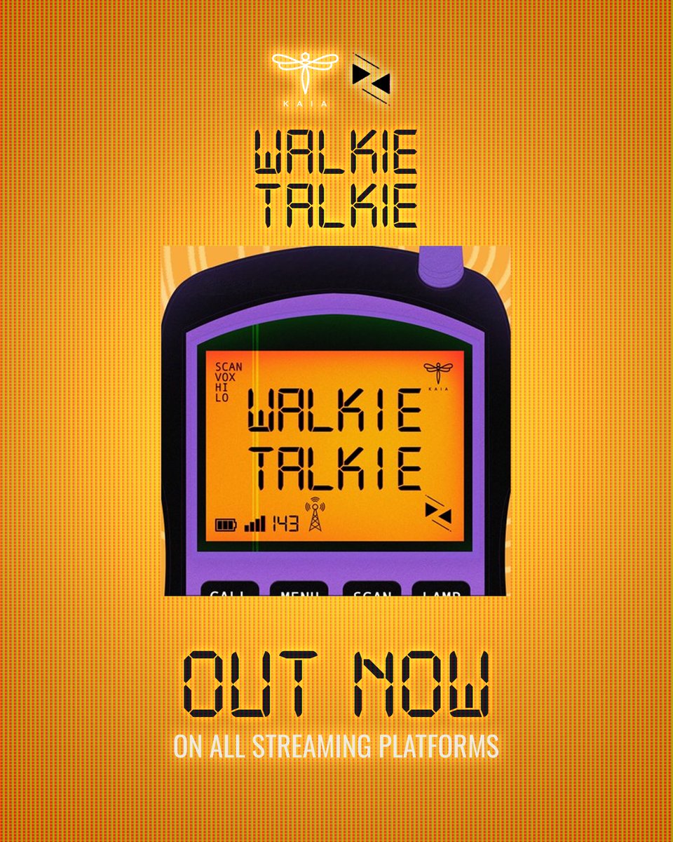 [Walkie Talkie]

Walkie Talkie is OUT NOW on all streaming platforms! 🤙🏻📡

Listen to ‘Walkie Talkie’ now 👇🏻🎶
🔗 ziv-kaia.tunelink.to/walkie-talkie

ZIVxKAIA WALKIE TALKIE OUTNOW
#KAIA #ZIVxKAIA #WalkieTalkiebyZIVxKAIA
