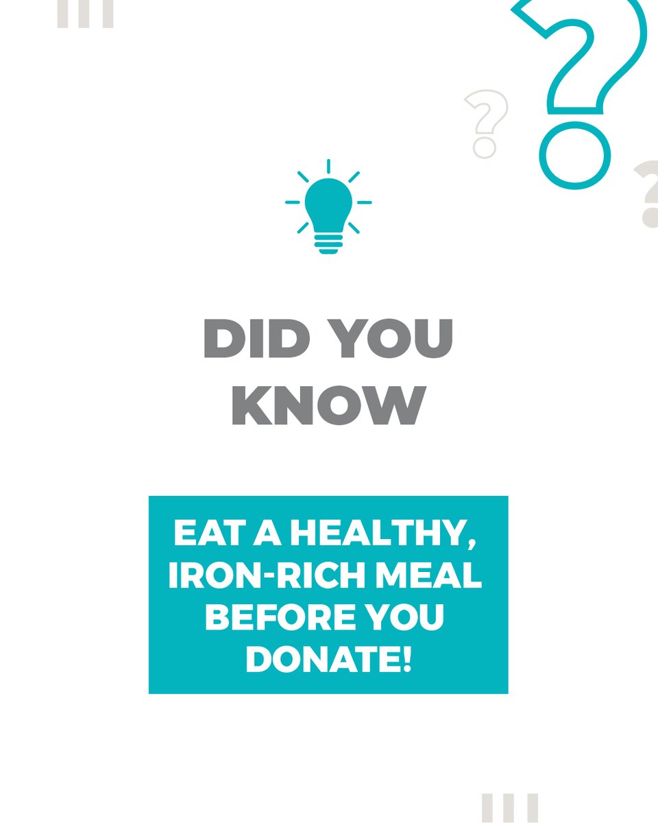 We've got your back with some #DonationTips. Make sure you eat a healthy, iron-rich meal within 4 hours before your plasma donation! #DonatePlasma #DoTheAmazing #CSLPlasma