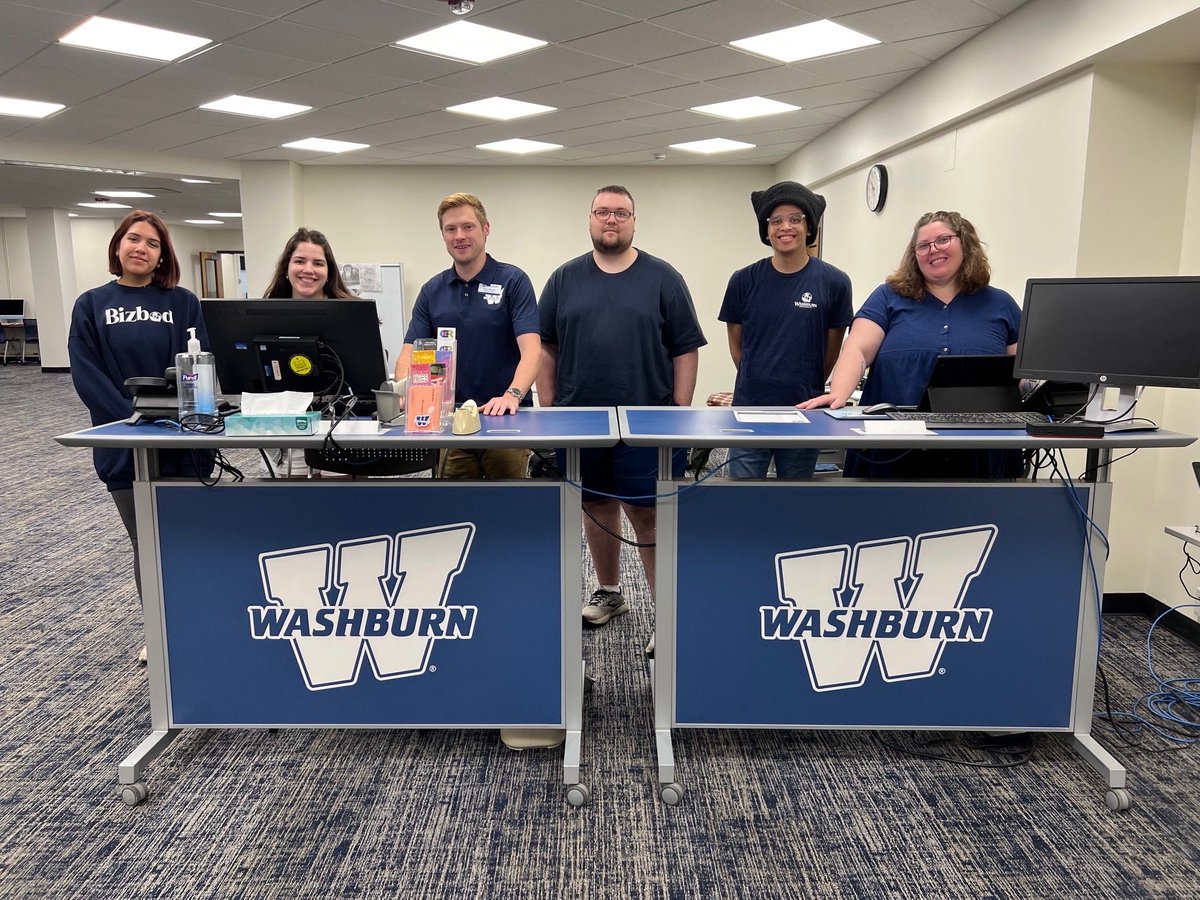 University Library's student employees and librarians are ready to welcome new Ichabods to New Student Orientation today! #GoBods