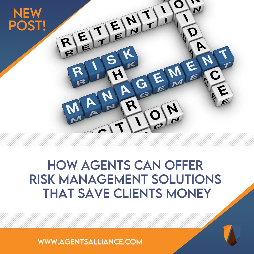 Agents can establish themselves as trusted risk advisors by offering risk management solutions that help policyholders save money. Learn more! 

agentsalliance.com/how-agents-can…