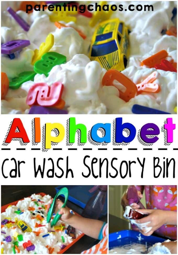 ProviderSoft's tweet image. Looking for a fun way to keep kids learning this summer? Check out this Alphabet Car Wash Sensory Bin activity! It’s perfect for practicing letter recognition, fine motor skills, and cooperative play! buff.ly/usPlQPh
