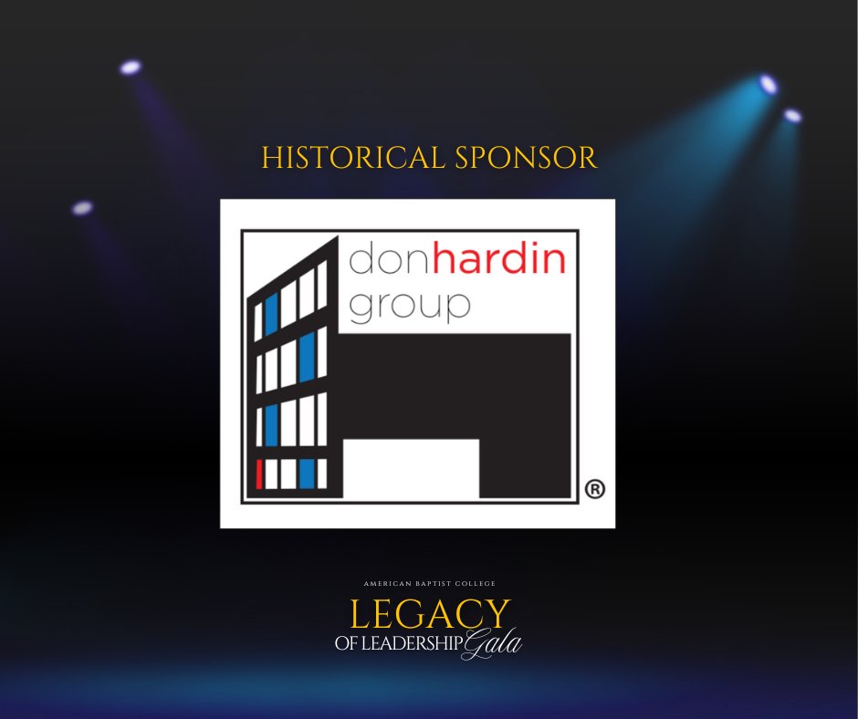 Join us in thanking the Don Hardin Group, a proud sponsor of the Legacy of Leadership Gala! 

With a long-standing dedication to innovation and integrity in design and construction, Don Hardin Group reflects the kind of excellence and vision we celebrate at ABC.