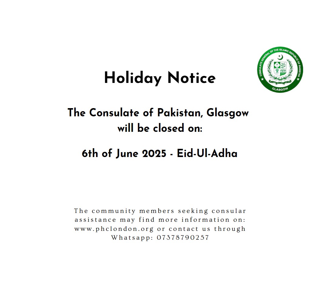 Pakistan Consulate General Glasgow (@pakinglasgow) on Twitter photo 