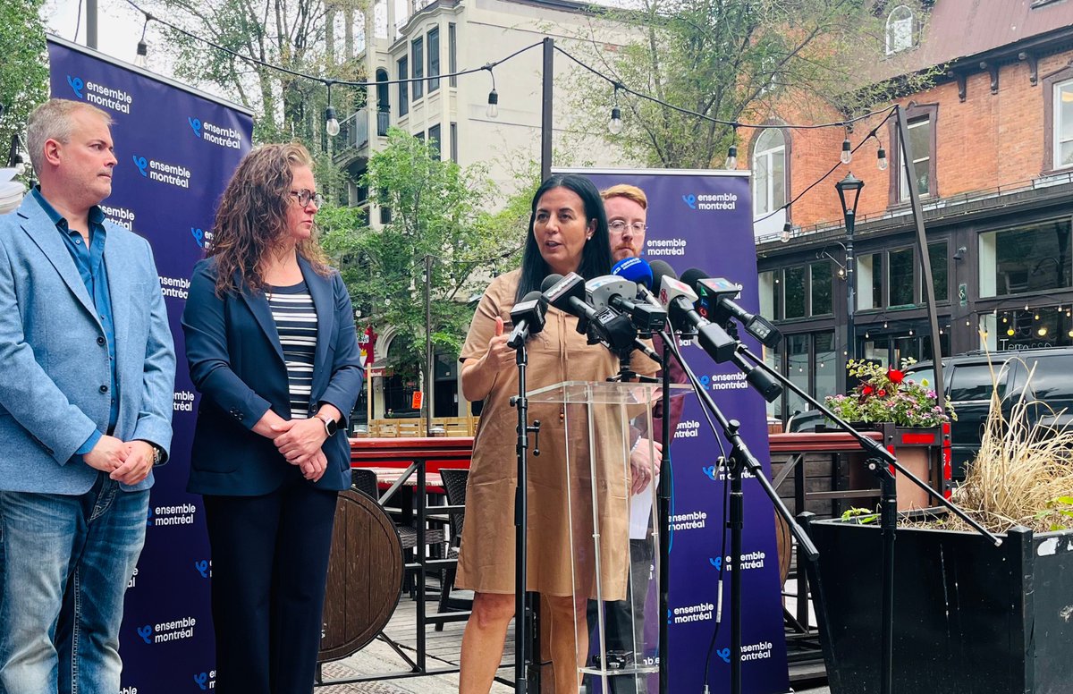 Soraya Martinez Ferrada (@sorayamartinezf) on Twitter photo Les commerçants font face à trop d’obstacles niveau terrasses: inspections abusives, bureaucratie, insécurité... aujourd’hui nous proposons mieux :
✅Permis gratuits en 2026 <a href="/CentrevilleMTL/">Ville-Marie Montréal</a>
✅ Moins de paperasse grâce à l’IA
✅ + Propreté et sécurité
<a href="/EnsembleMtl/">Ensemble Montréal</a> travaille AVEC Les commerçants font face à trop d’obstacles niveau terrasses: inspections abusives, bureaucratie, insécurité... aujourd’hui nous proposons mieux :
✅Permis gratuits en 2026 <a href="/CentrevilleMTL/">Ville-Marie Montréal</a>
✅ Moins de paperasse grâce à l’IA
✅ + Propreté et sécurité
<a href="/EnsembleMtl/">Ensemble Montréal</a> travaille AVEC