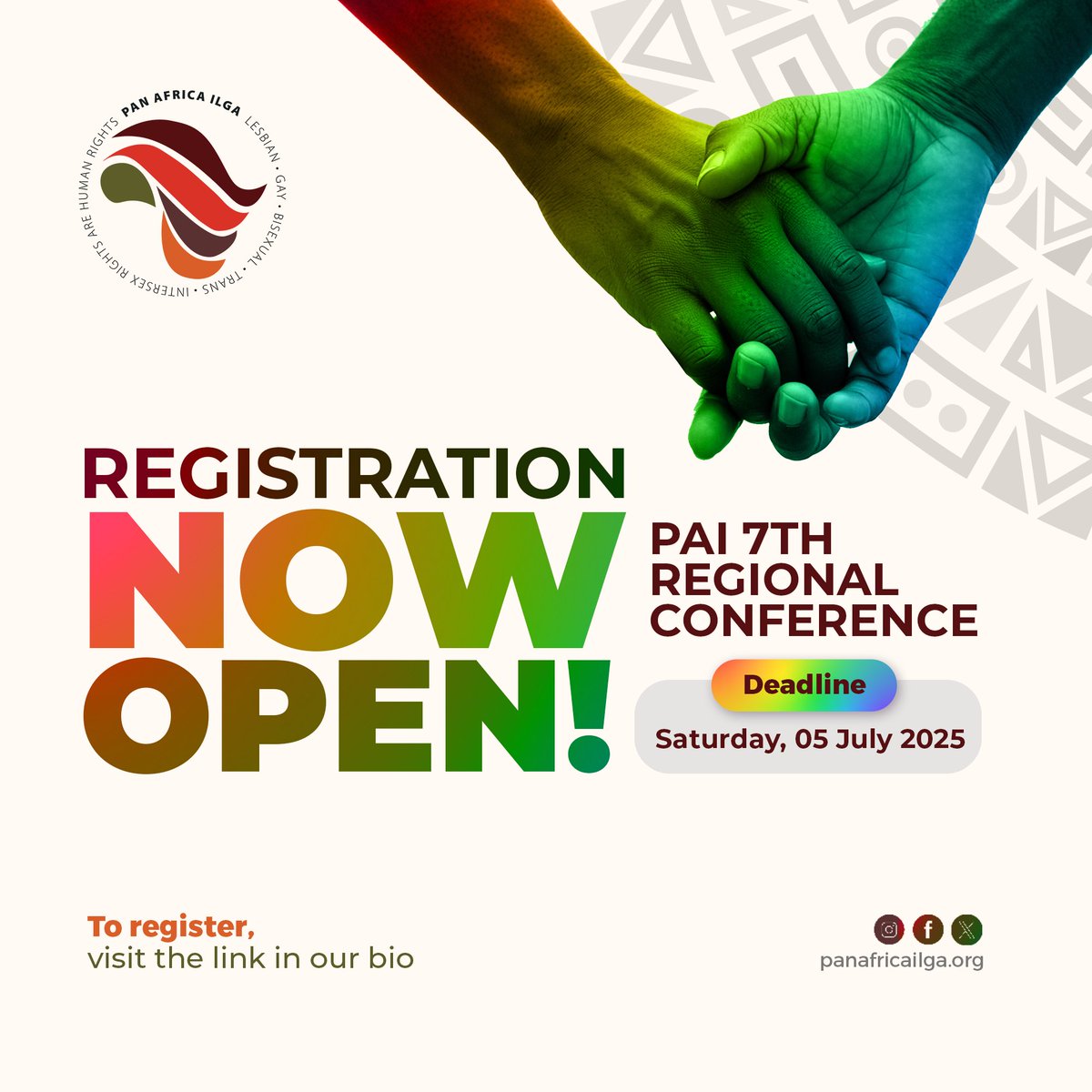 Exciting News! The journey towards PAI’s 7th Regional Conference has begun.
 
We officially announce the opening for registration to participate in the conference taking place from 24th – 28th November 2025, in Johannesburg, South Africa.
 
For more information, visit the link in