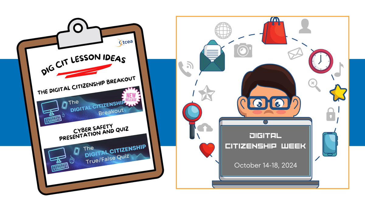 🧩 A breakout AND a cyber safety quiz? Yes, please.
This free resource pack has everything you need to make digital citizenship lessons stick—with zero prep.

Get your copy ⬇️ 

buff.ly/wPwdgtq <a href="/preimers/">Peggy Reimers</a>
#edutwitter #edtech #digcit