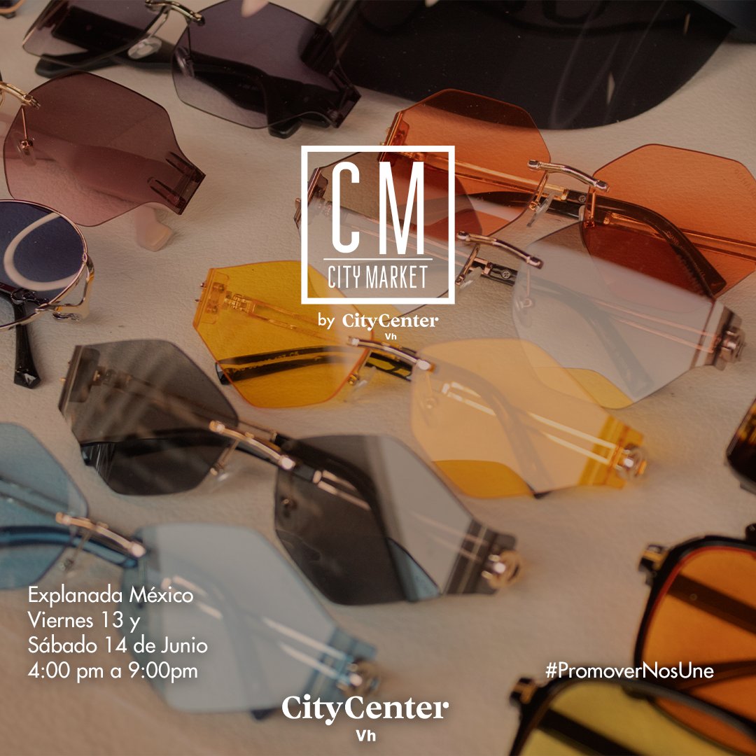 Vive lo mejor del emprendimiento local en City Market✨
Si tienes un producto hecho con pasión y quieres llegar a más personas, City Market en Plaza City Center Vh es para ti.
📲 Escríbenos a 993 277 9069